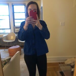 Banana Republic cobalt blue jacket